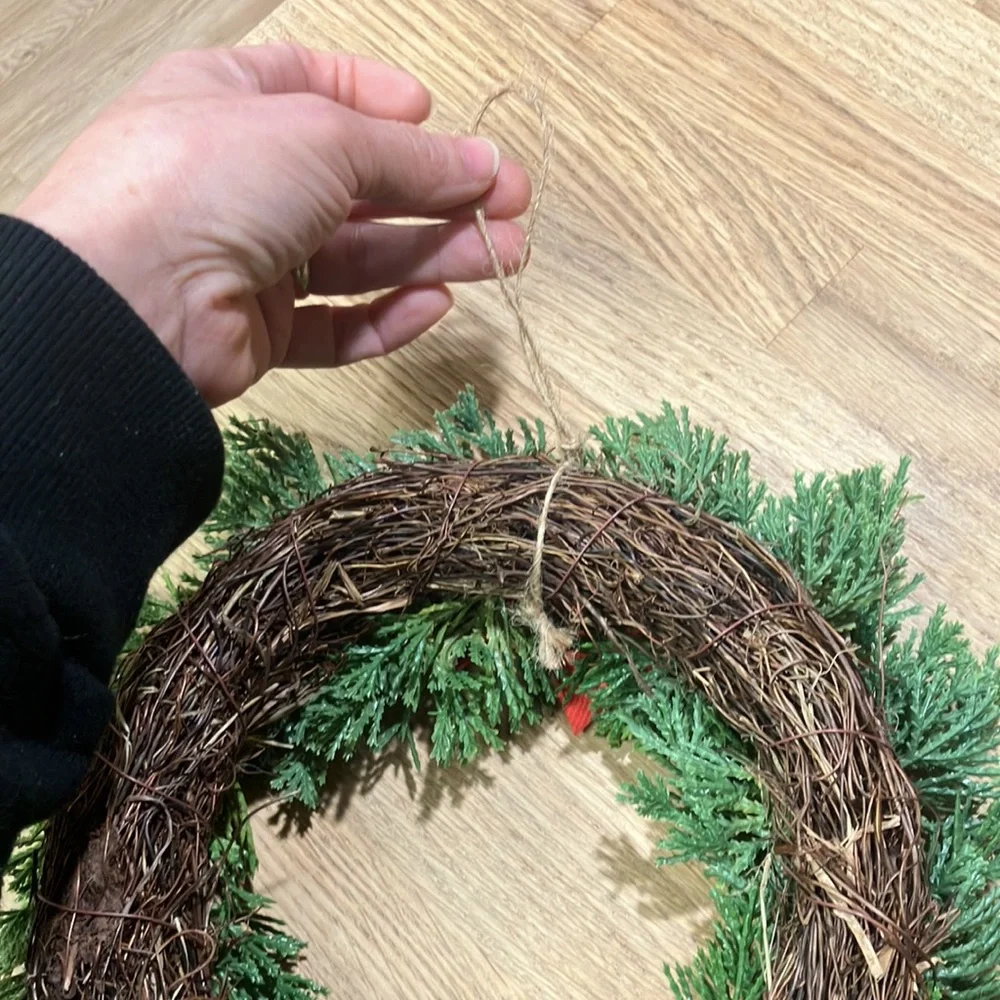 CHRISTMAS SMALL GREEN WREATH